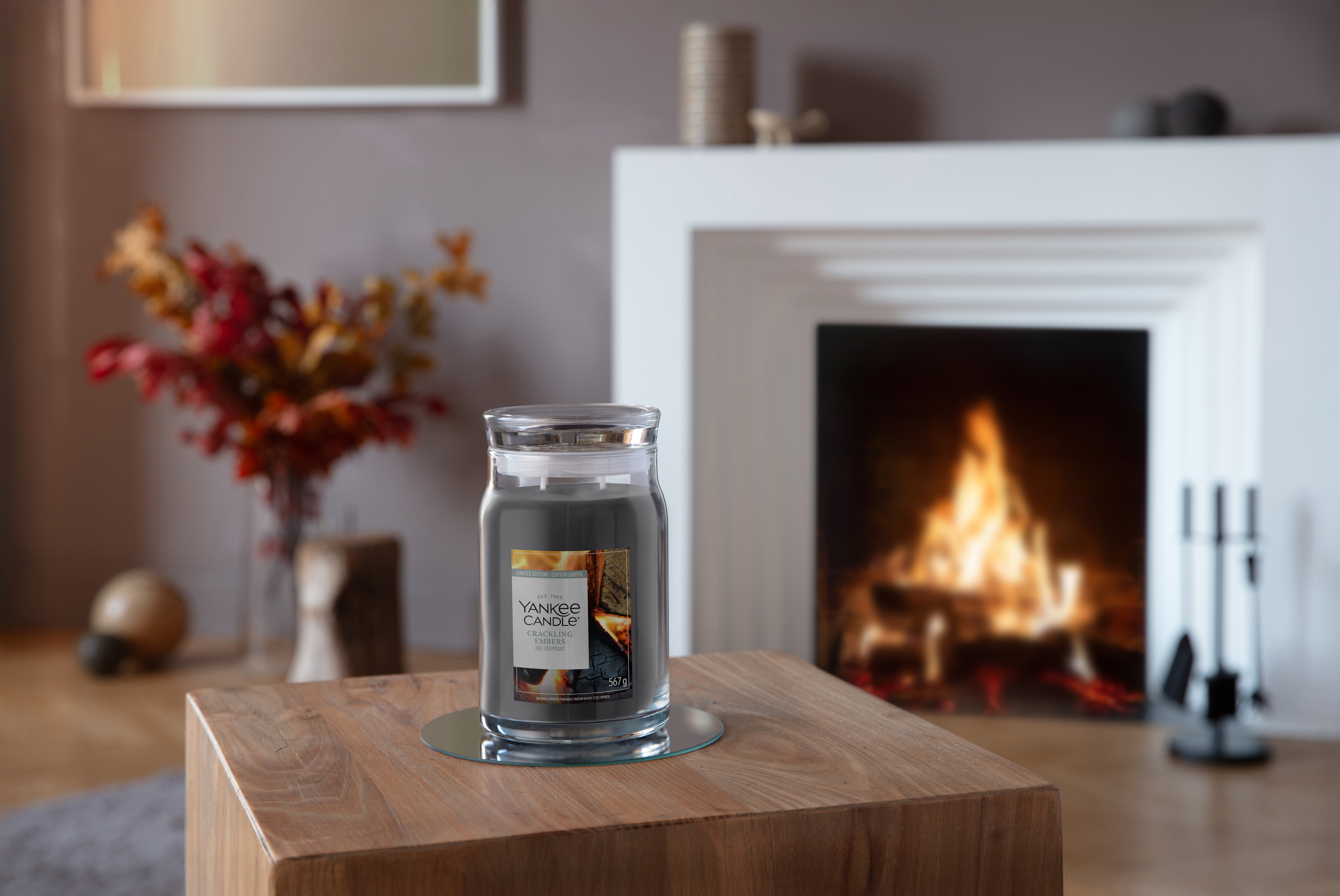 Crackling Embers Signature Jar 567g 2-Docht