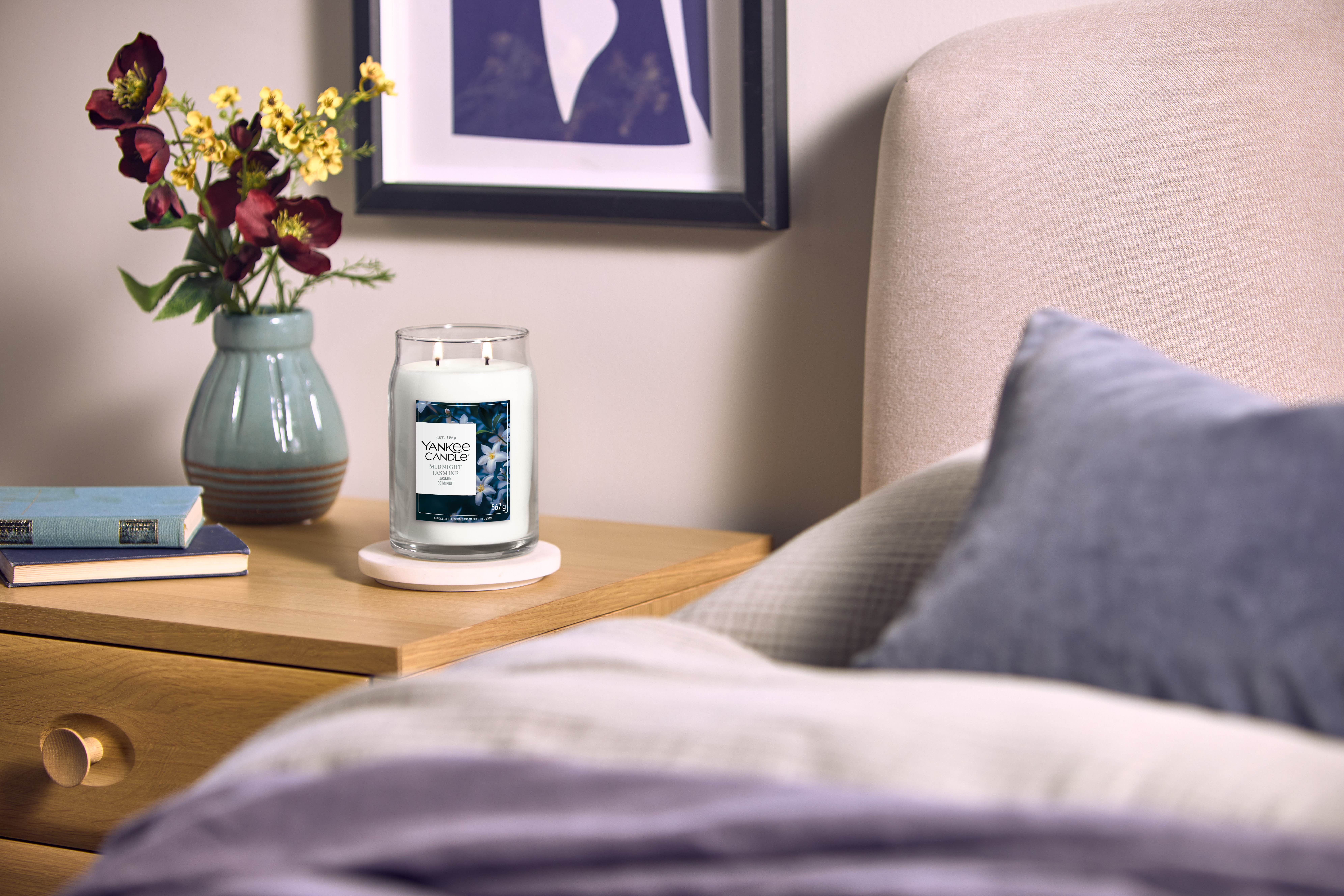 Midnight Jasmine Signature Large Jar 567g 2-Docht Midnight Jasmine Signature Large Jar 567g 2-Docht