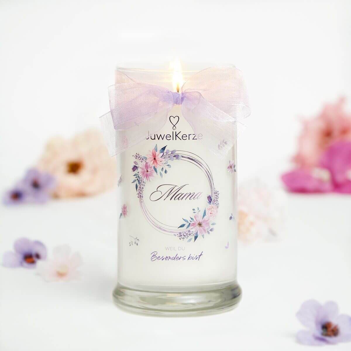 mama-duftkerze-mit-schmuck-juwelkerze-gallery-pictures-1 Mama, weil du besonders bist (Ohrringe) Swarovski® Edition 380g