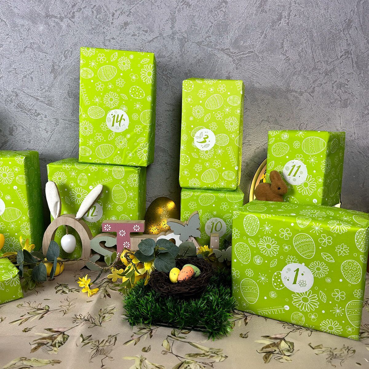 Osterkalender Osterglück