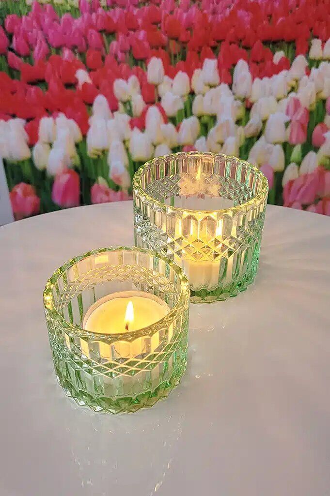 grimsby-hellgruen Teelichthalter Grimsby hellgrün 9cm