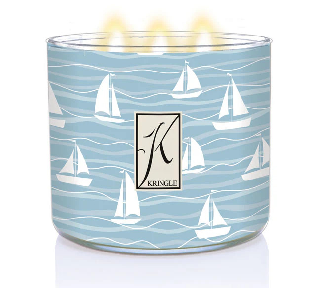 Sea Salt & Bergamot 396g Tumbler 3-Docht