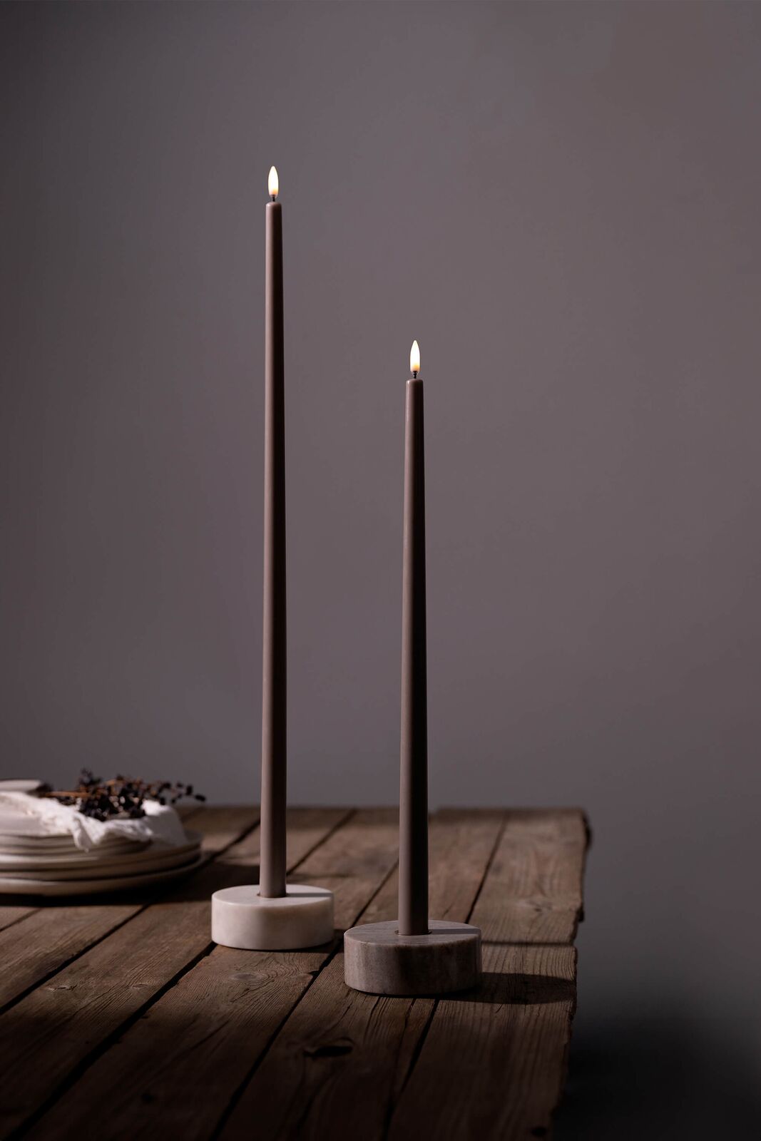 Uyuni LED Tafelkerze 55cm sandstone Uyuni LED Tafelkerze 55cm sandstone