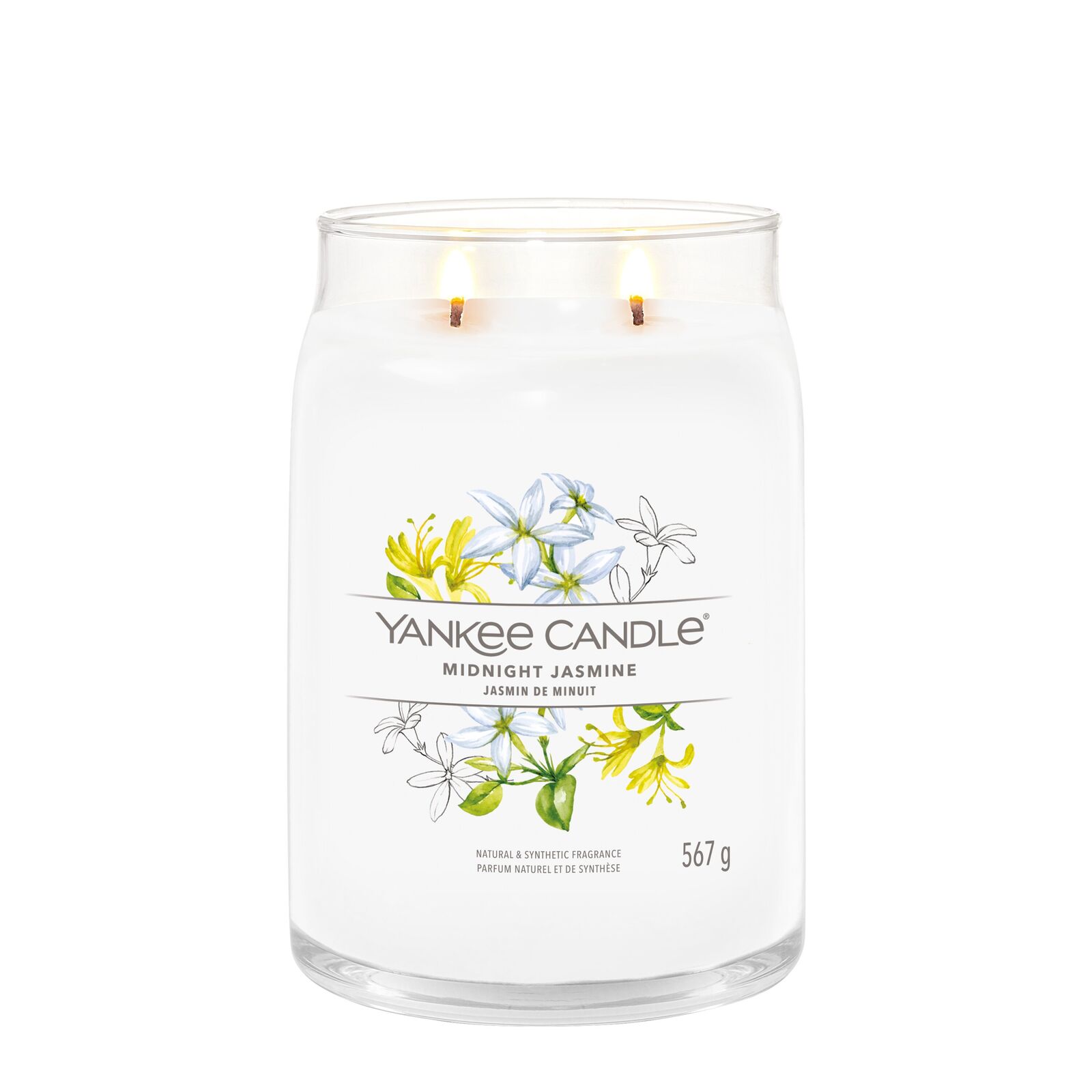 Midnight Jasmine Signature Large Jar 567g 2-Docht