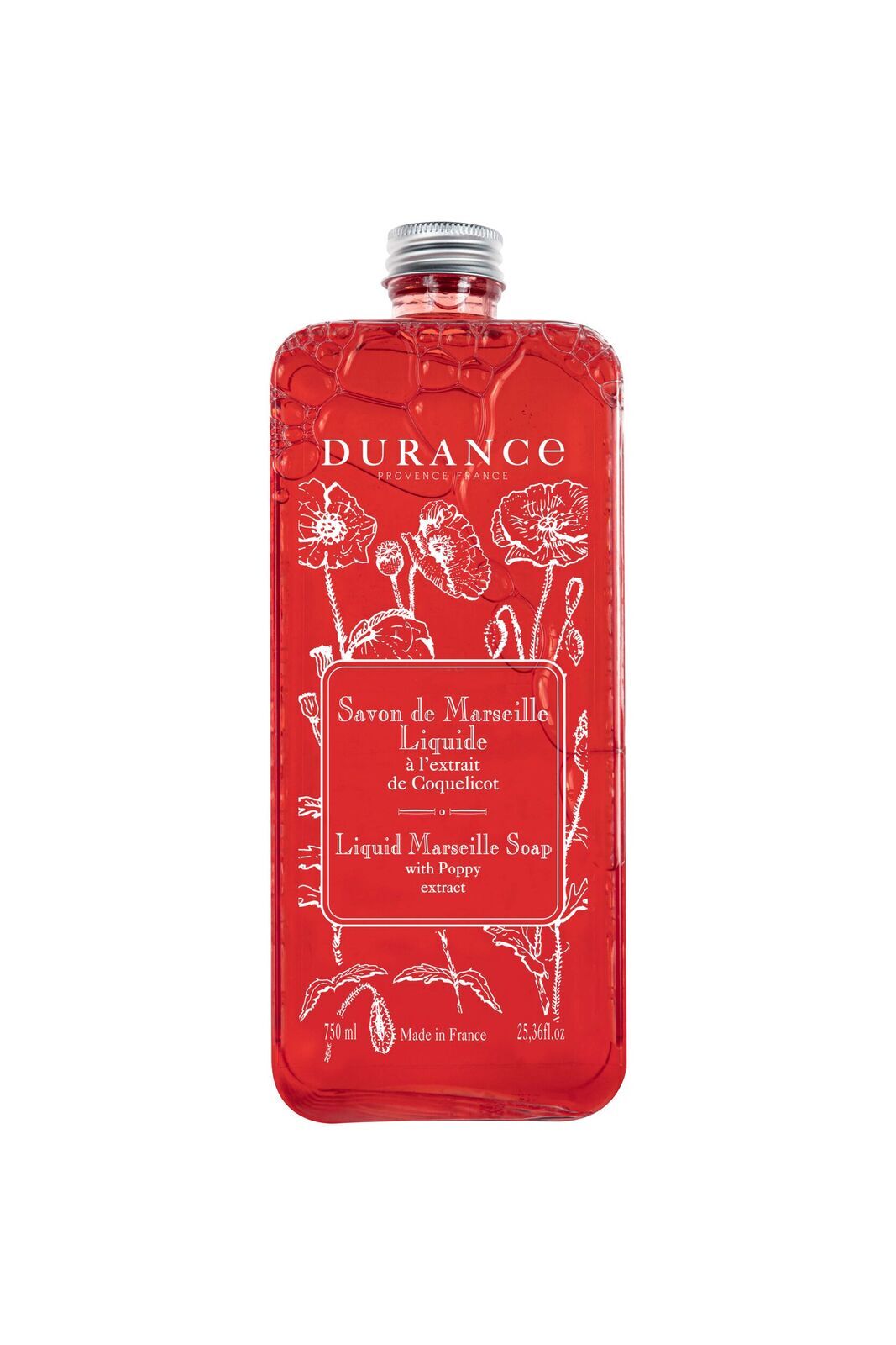 Poppy-750ml Marseiller Flüssigseife Mohnextrakt 750ml Nachfüller - Letzte Chance