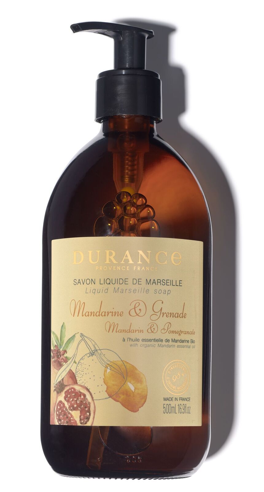 241190_Mandarine-et-Grenade-ombre Mandarine & Granatapfel Marseiller Flüssigseife 500ml