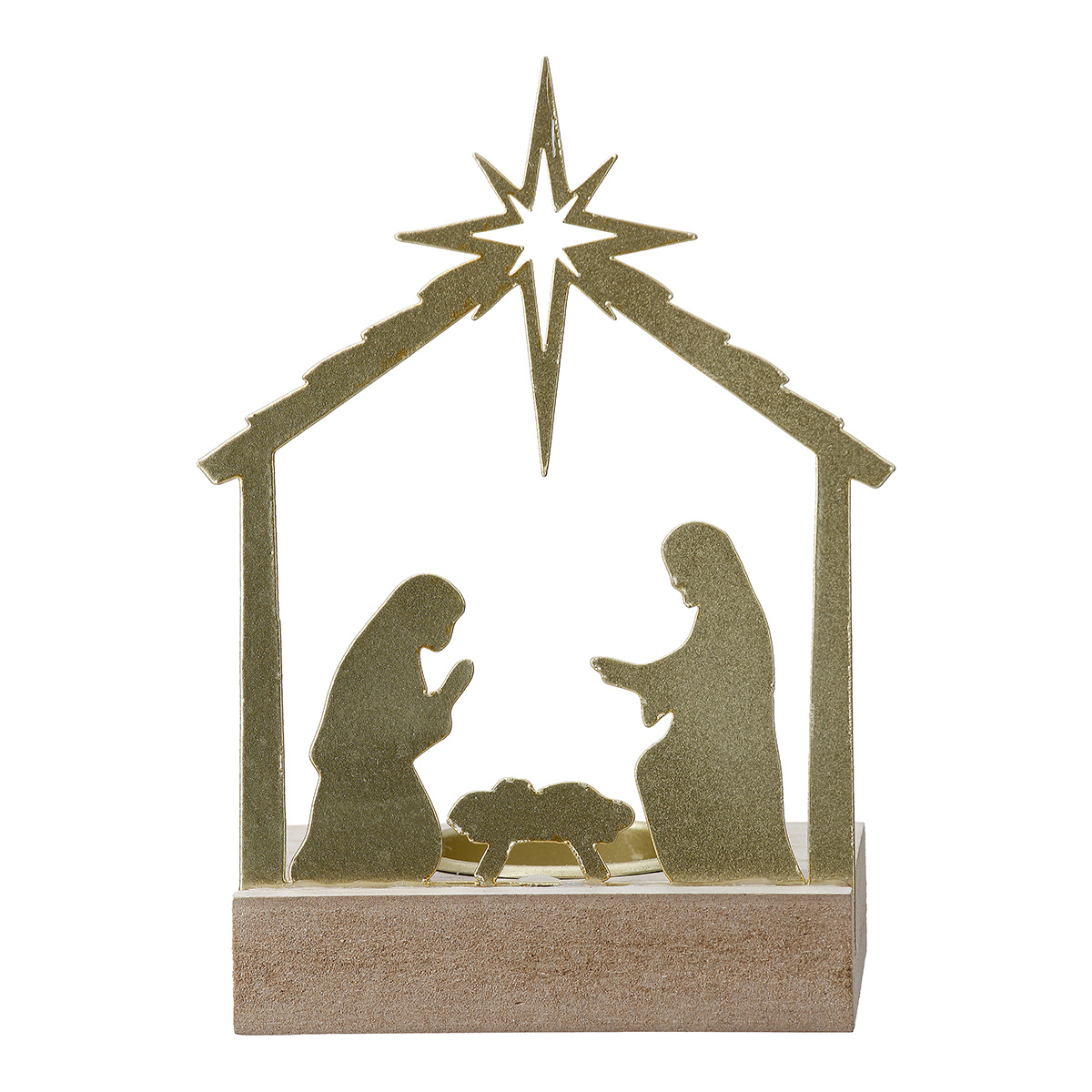 Weihnachtskrippe, Krippe, Figuren, Stern, Holzbasisset