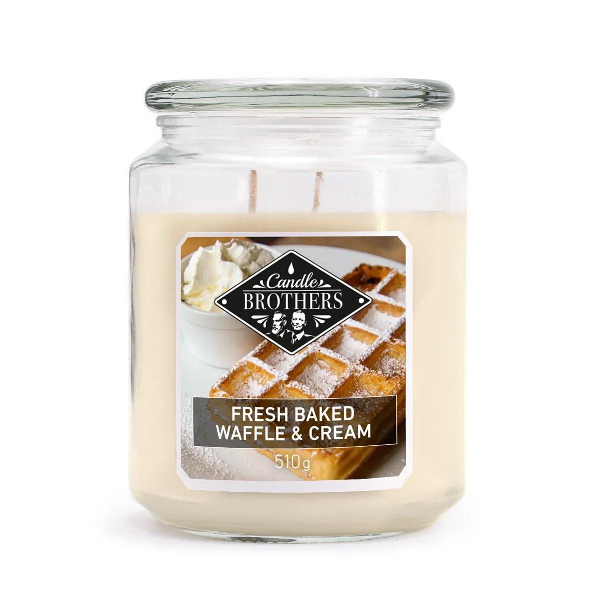 Fresh Baked Waffle & Cream 510g Candle Brothers Duftkerze