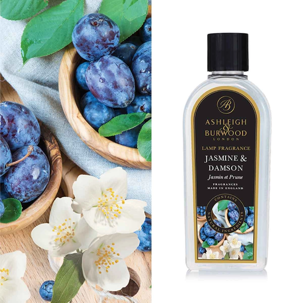 Jasmine & Damson 500ml Duftlampenöl Nachfüller Jasmine & Damson 500ml Duftlampenöl Nachfüller