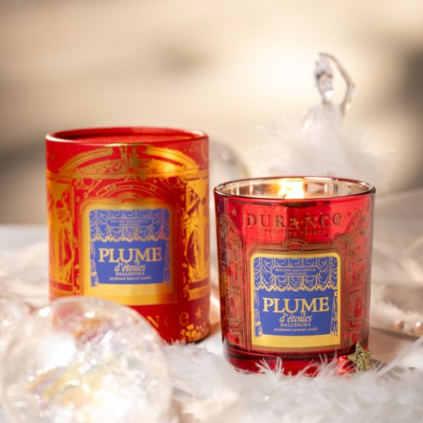 Kerzen, Scented candle, Rot, Gold, Glasbehälter