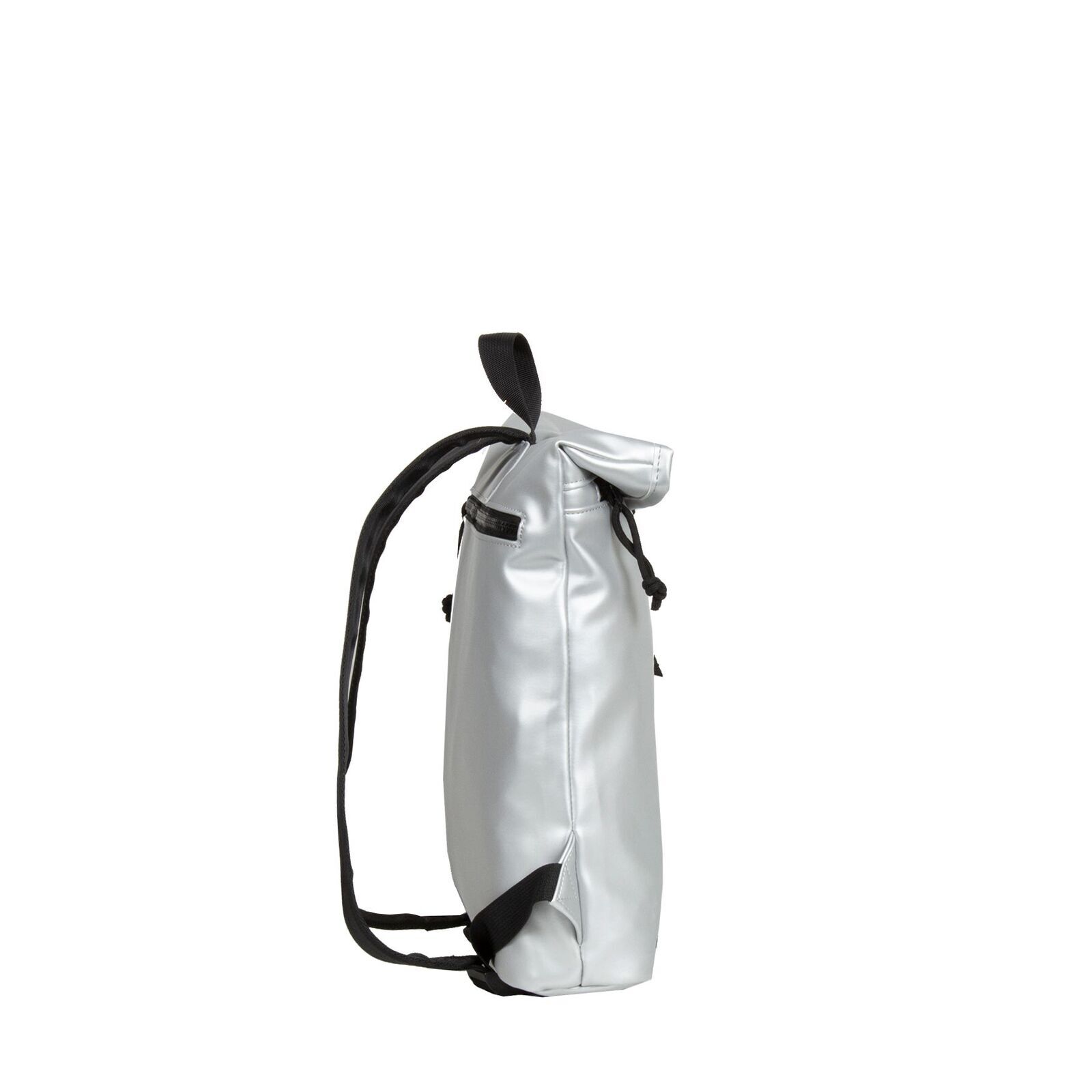 Mart - Los Angeles Rolltop Mini Rucksack silber metallic