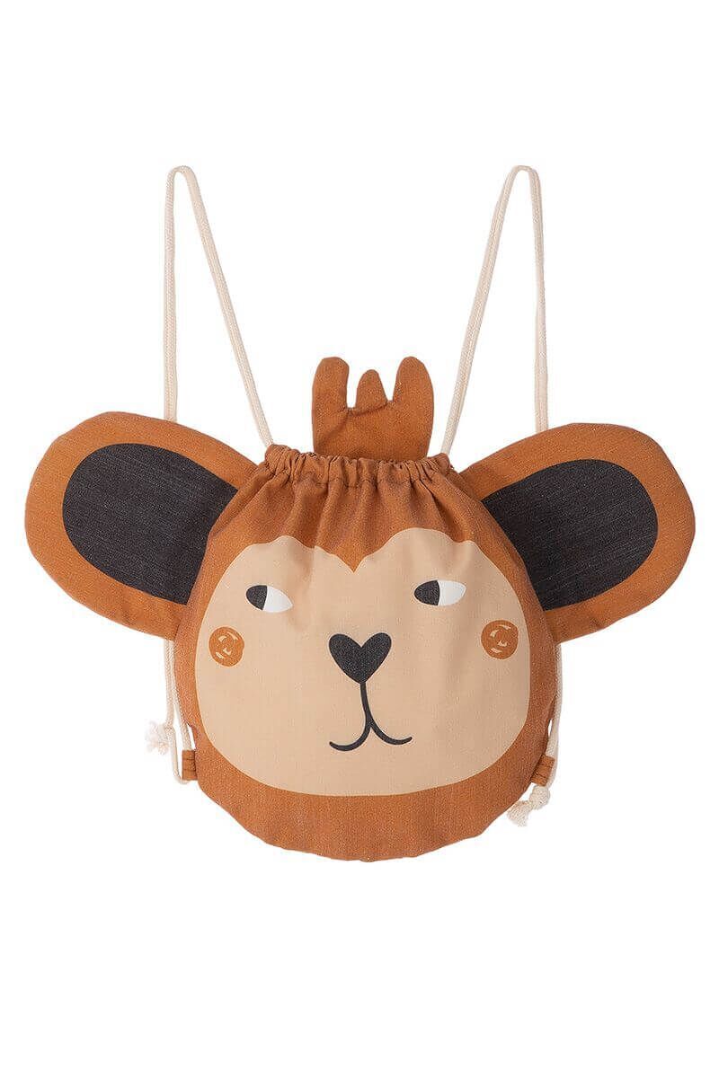 Kinderrucksack Affenmotiv Tasche, Handtasche, Kunsthandwerk, Kissen, Plüsch