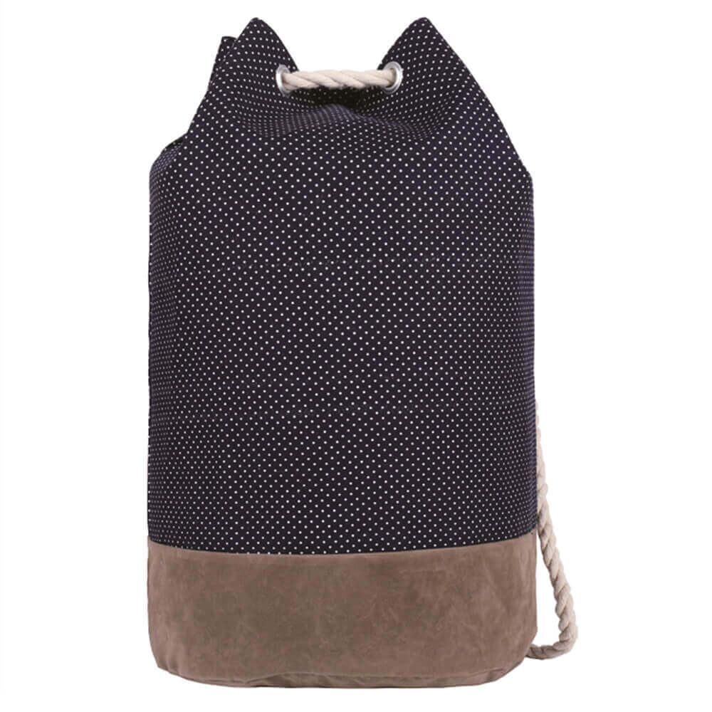 128-024-2019 Seesack Navy Dots