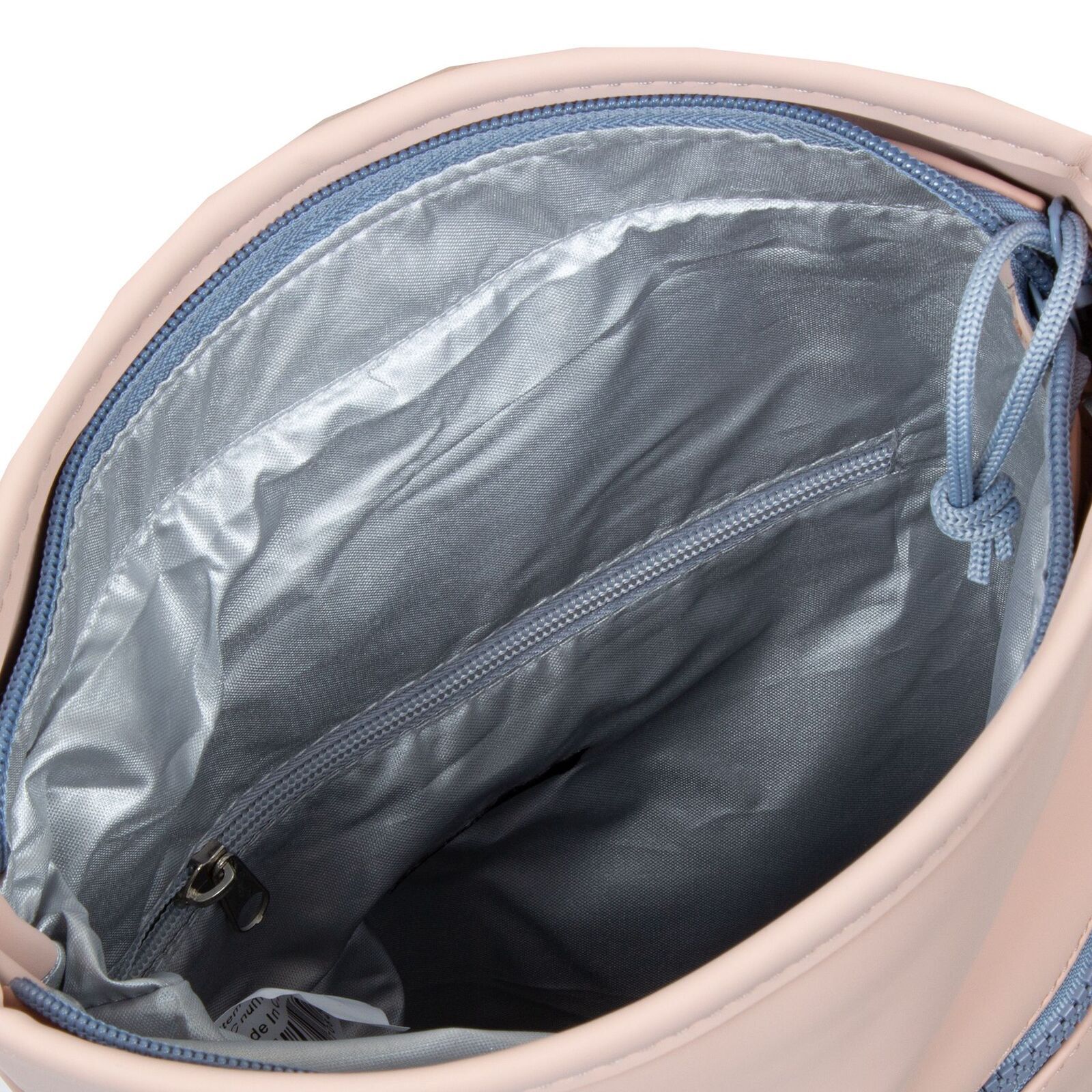 xbKnU31A Tim - Los Angeles Rolltop Mini Rucksack hellrosa/hellblau