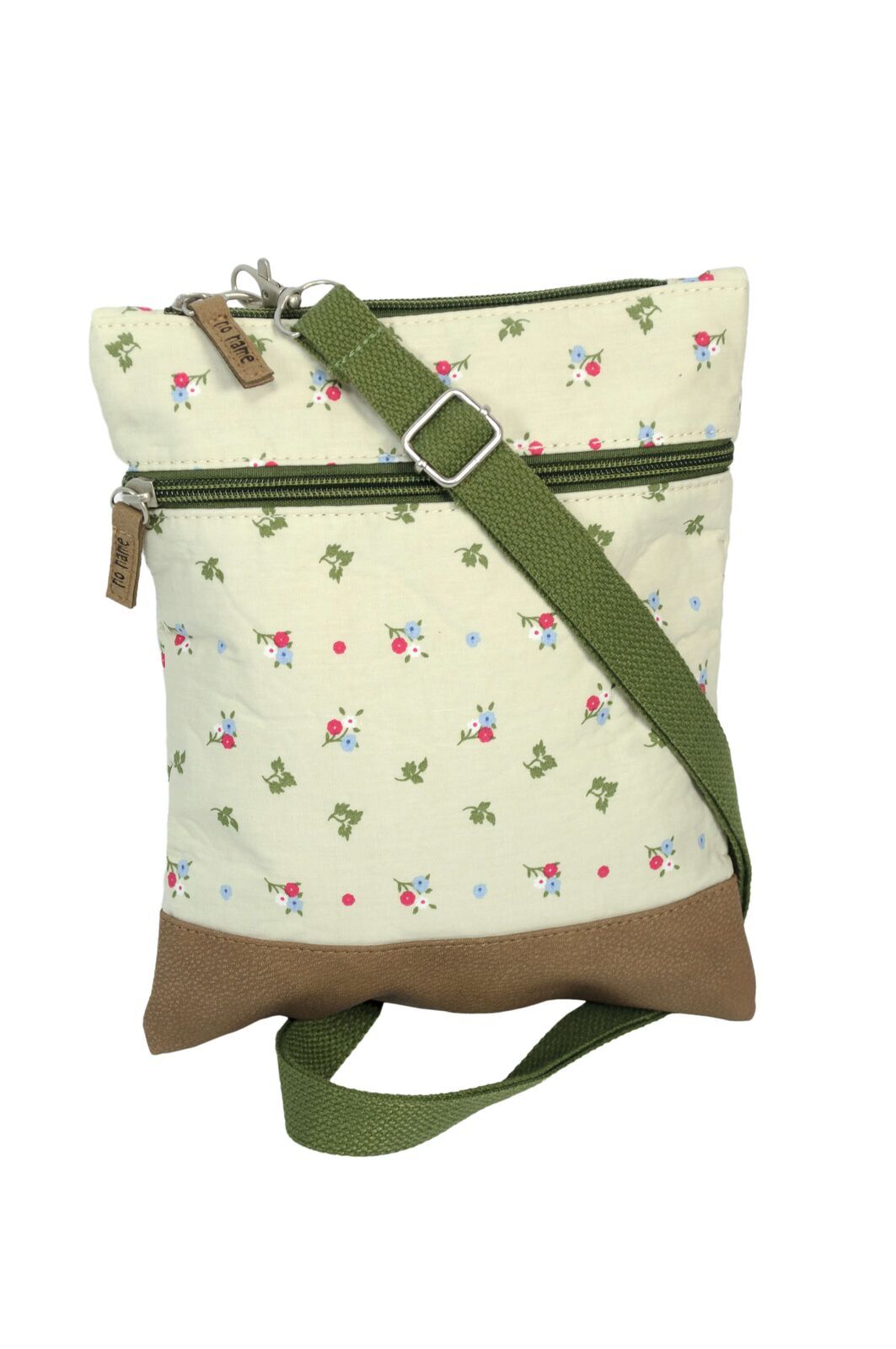 Crossbag Blümchen beige 701