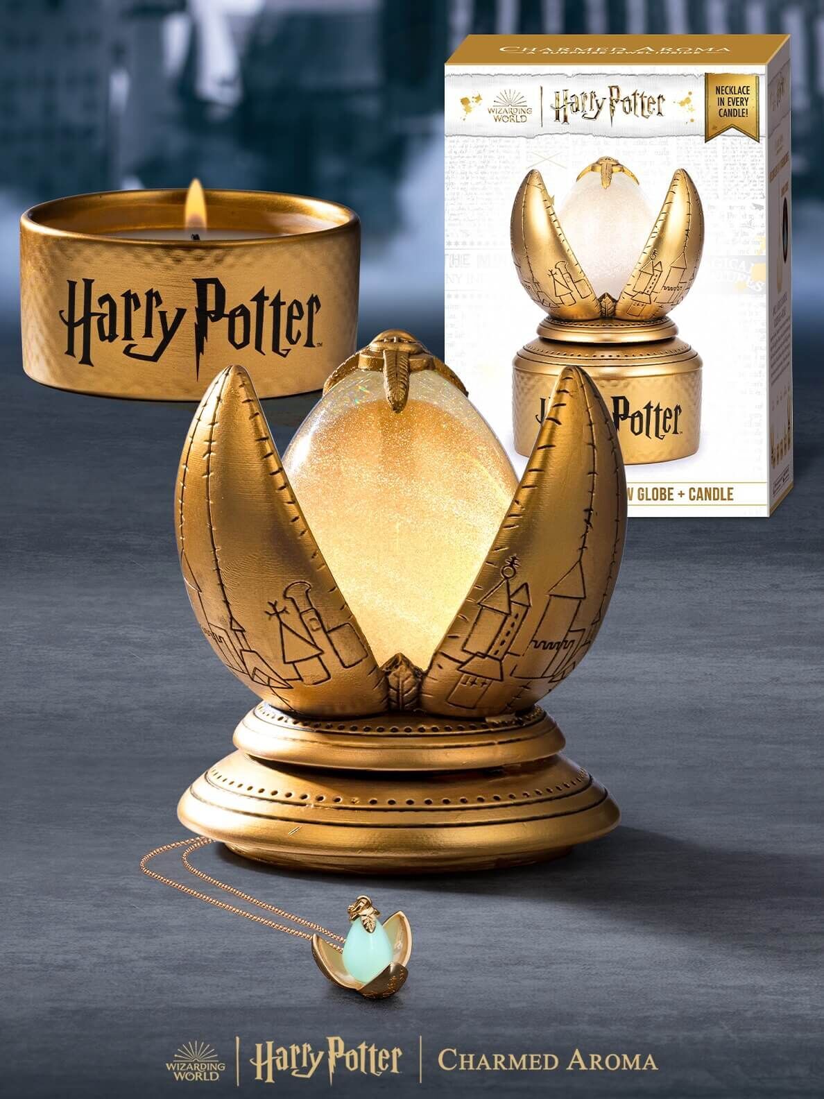 Harry-Potter-Duftkerze-Charmed-Aroma-2 Zubehor, Schmuck, Medaillon, Anhänger