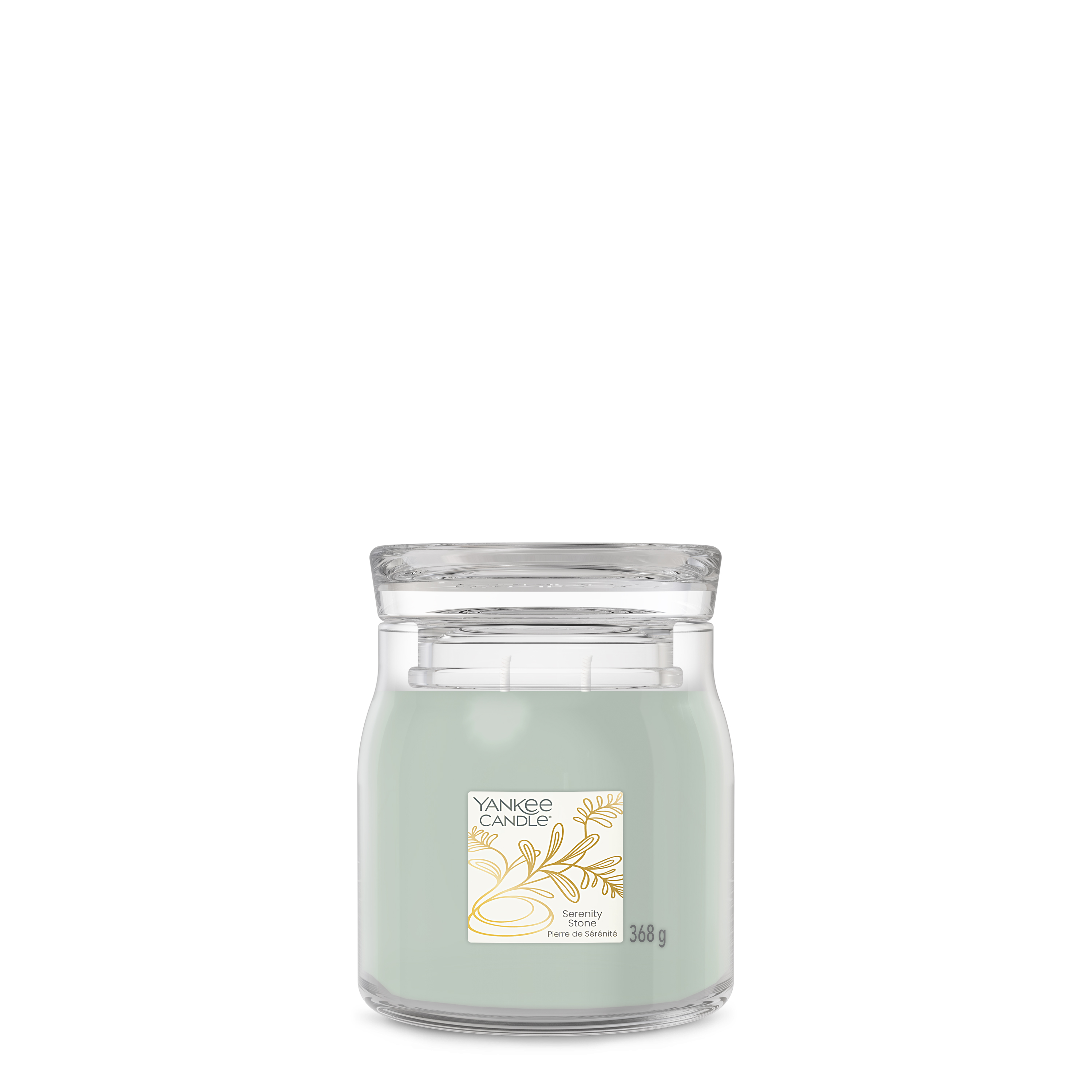 Serenity Stone Signature Medium Jar 368g 2-Docht