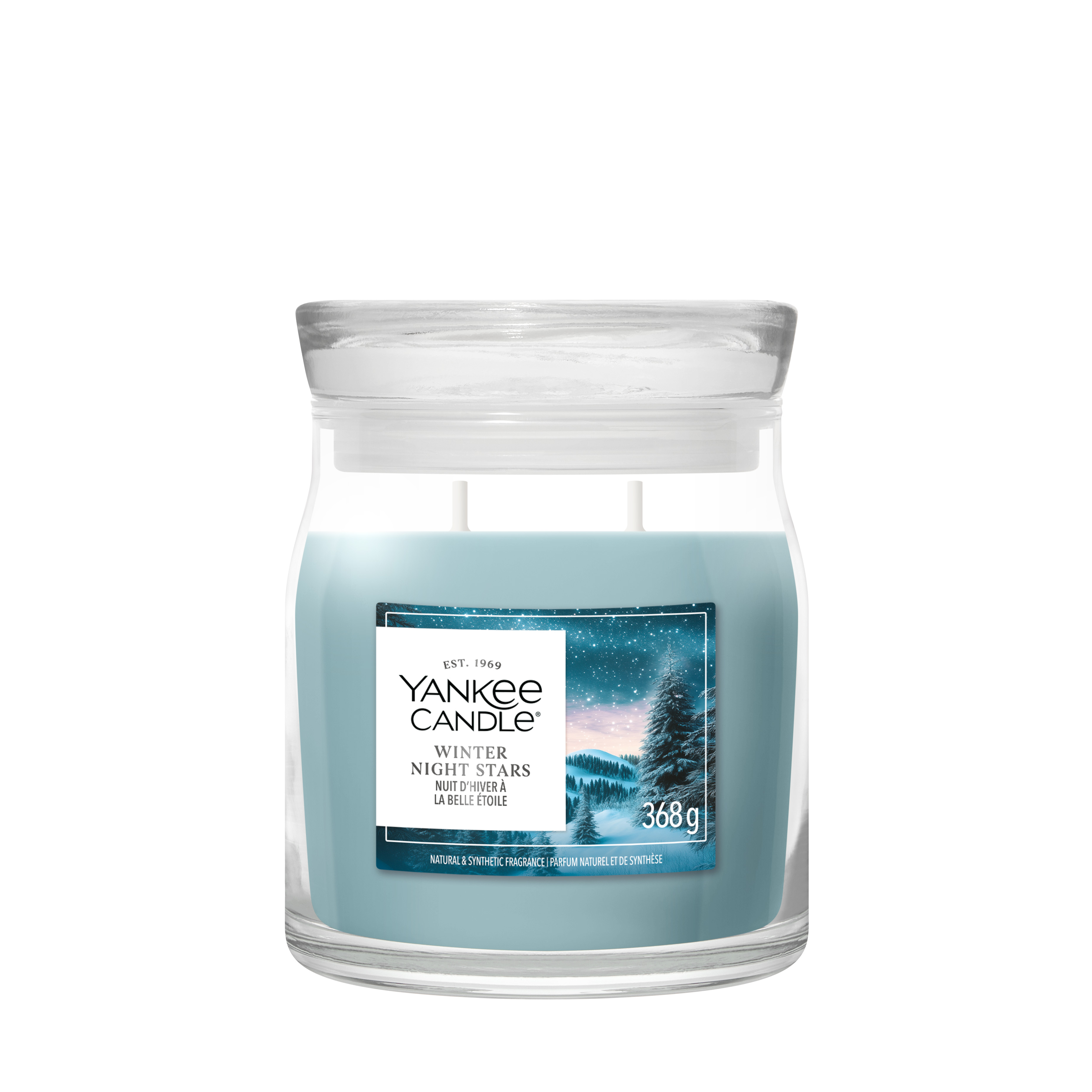 Winter Night Stars Signature Medium Jar 368g 2-Docht Winter Night Stars Signature Medium Jar 368g 2-Docht