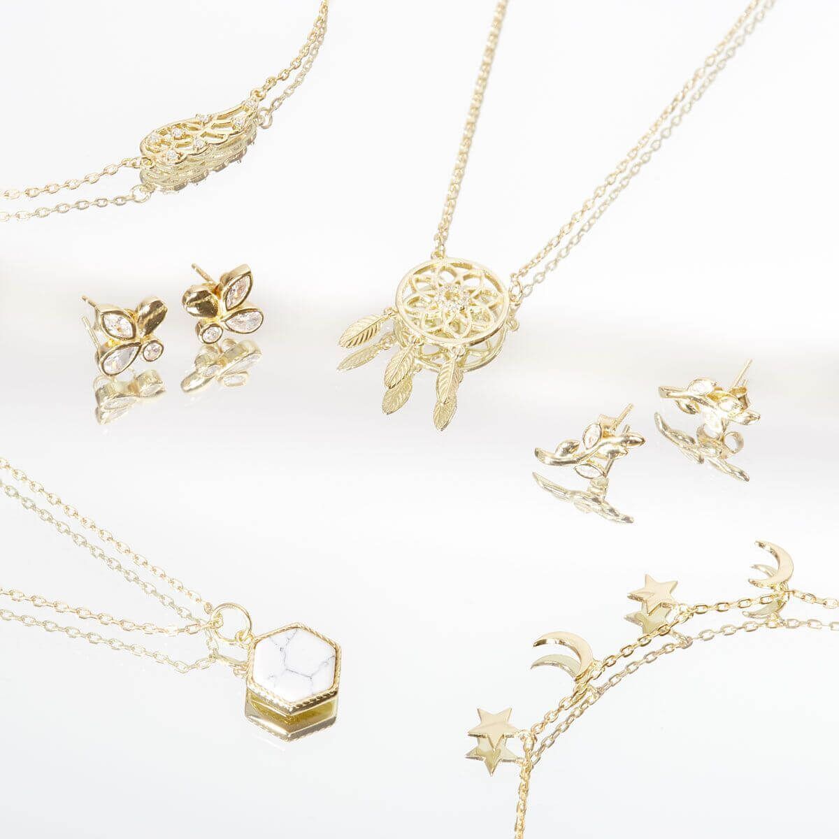 Beispieldesigns die in der Duftkerze mit Schmuck enthalten sein könnten