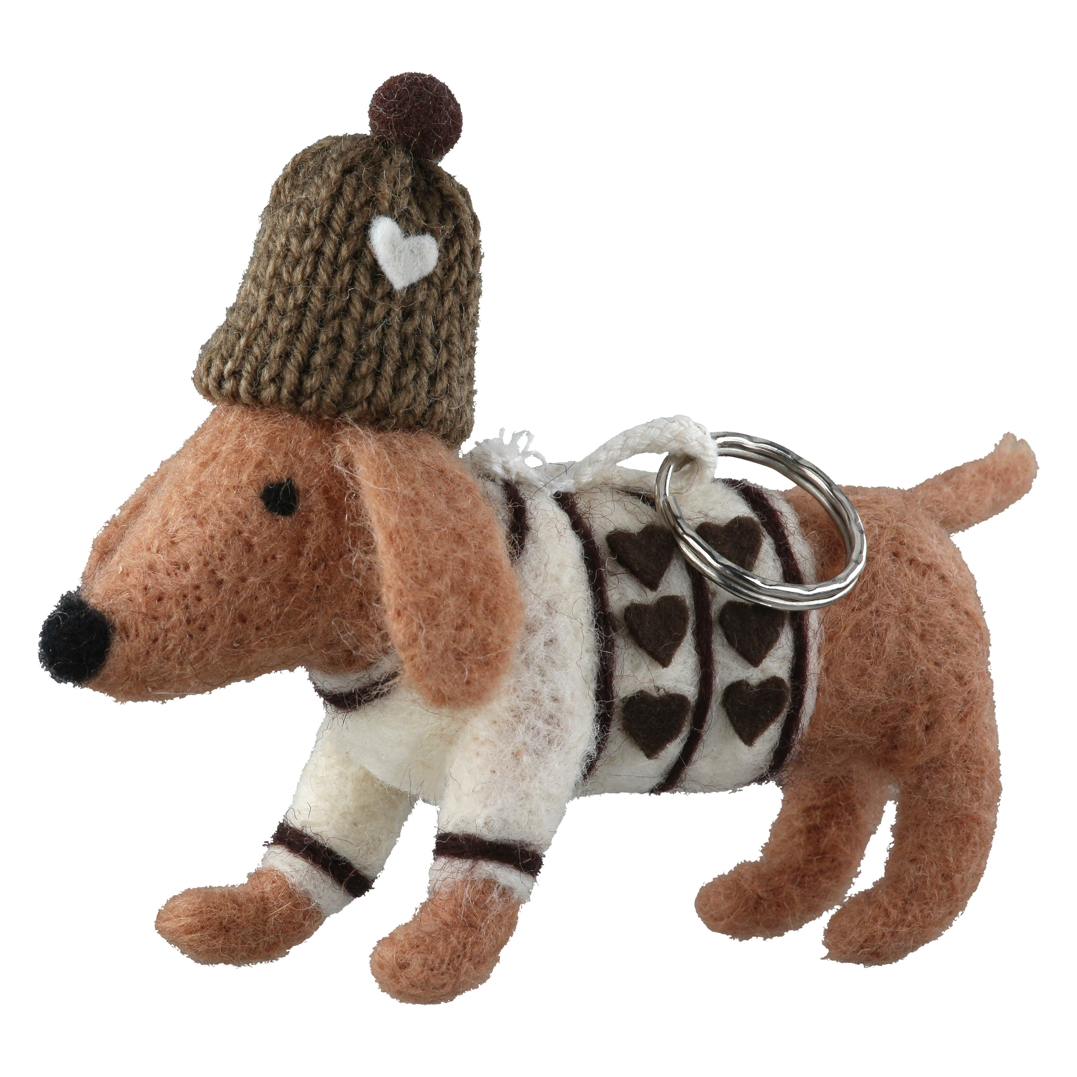 Hunde-Spielzeug, Kuscheltier, Kleintieraccessoire, Herz Muster, Kleines Haustier
