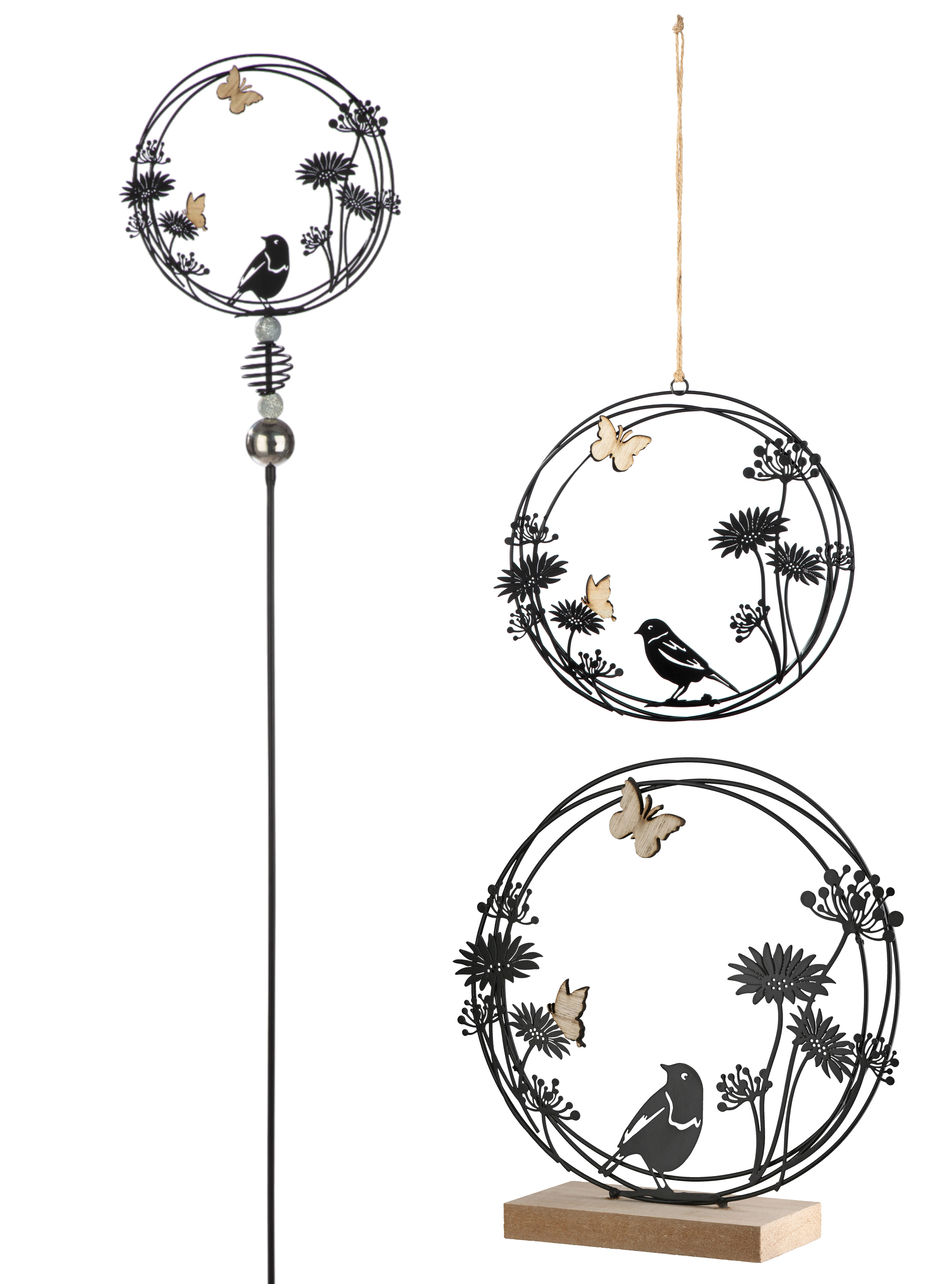 Gartenstecker Forare Metall 175cm