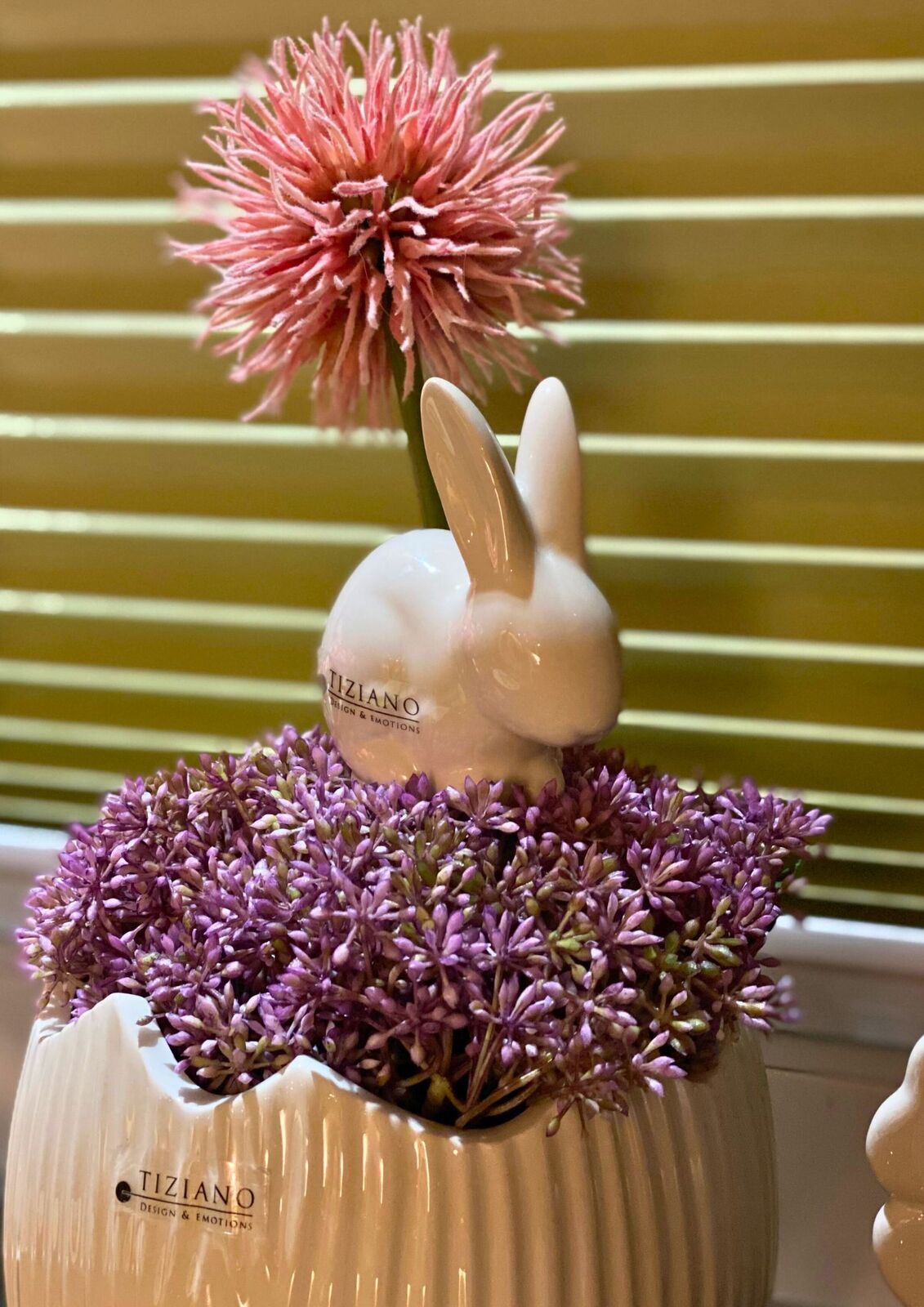 Hase Fabrio schlafend creme 10cm