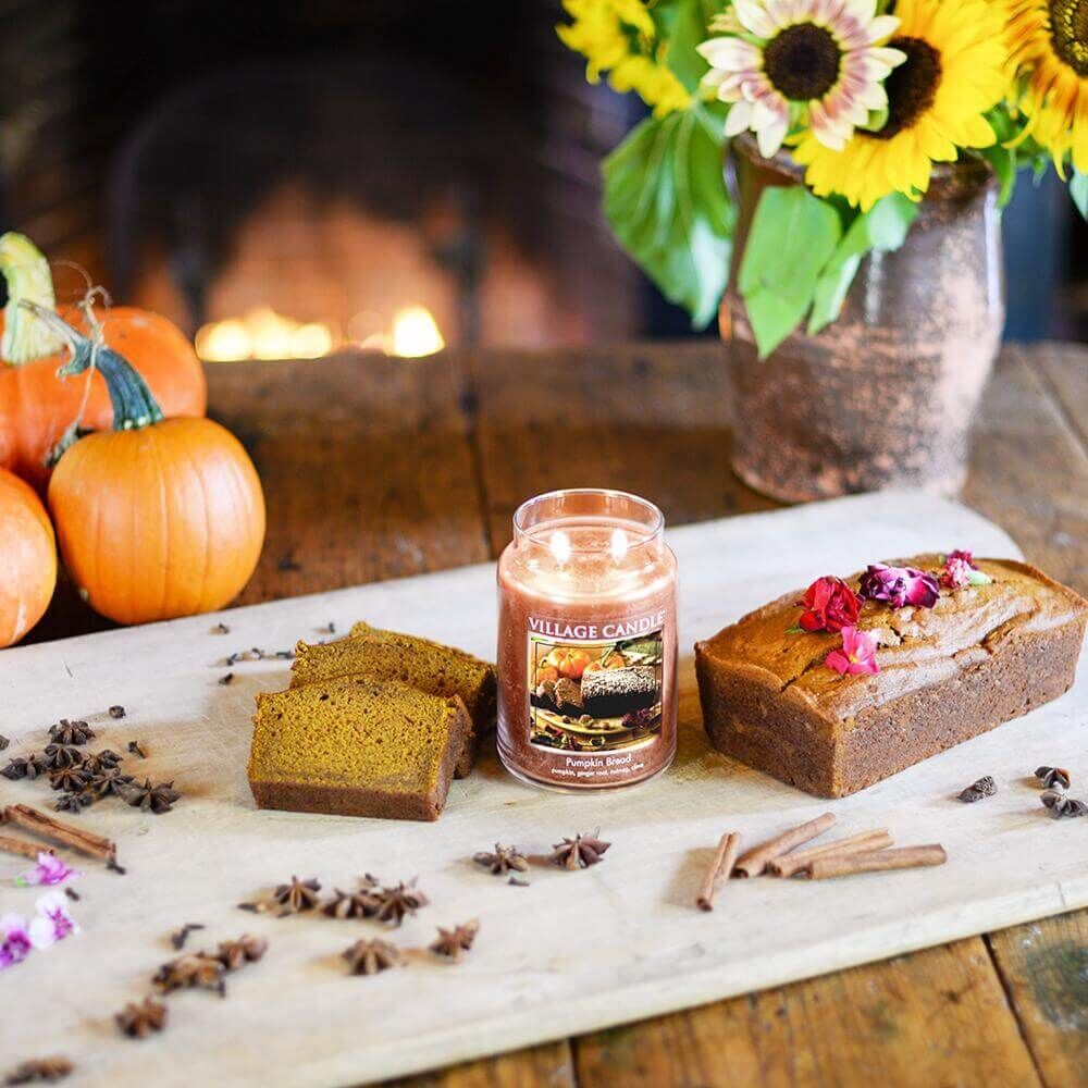 Village-Candle-Pumpkin-Bread-Big-Jar Village Candle Pumpkin Bread Big Jar