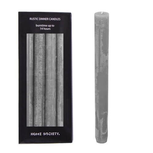 646026_1-500x500 Rustic Dinner Candle L grau 4 Stück