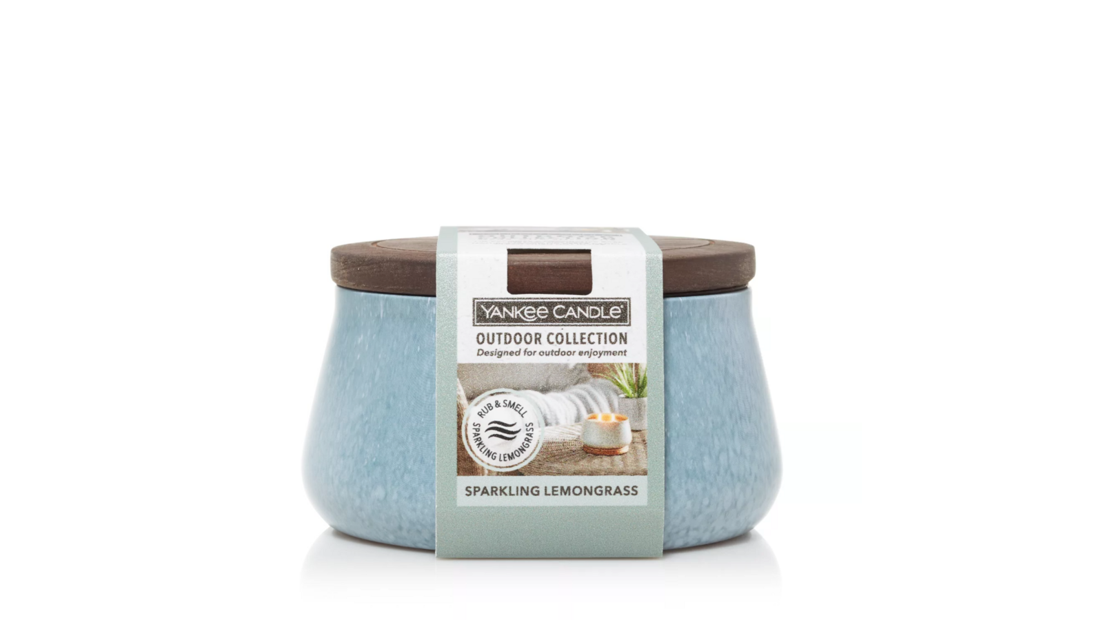 Sparkling Lemongrass 283g Outdoor-Kerze