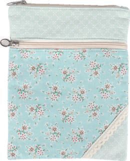 NL2020303 Patchwork Crossbag 177-024 (Blue Roses)