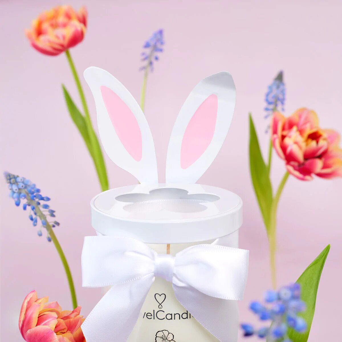 Easter Bunny Lid für Juwelkerzen