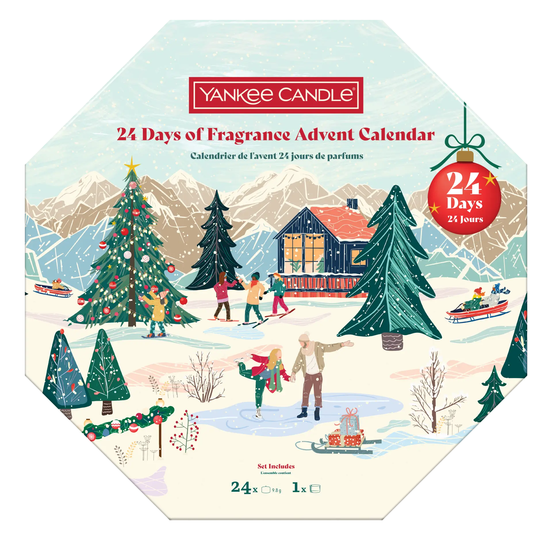 Adventskranz Weihnachten 24 Days of Fragrance (Adventskalender) Adventskranz Weihnachten 24 Days of Fragrance (Adventskalender)