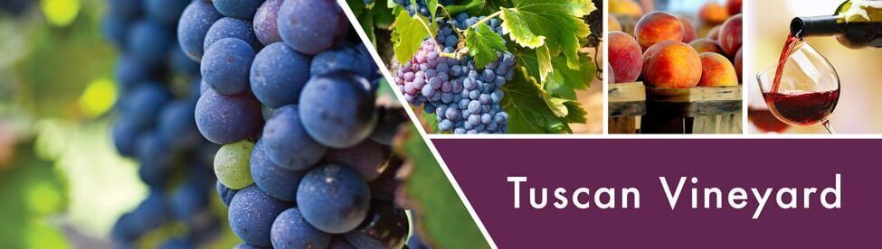 Tuscan Vineyard 411g (3-Docht)