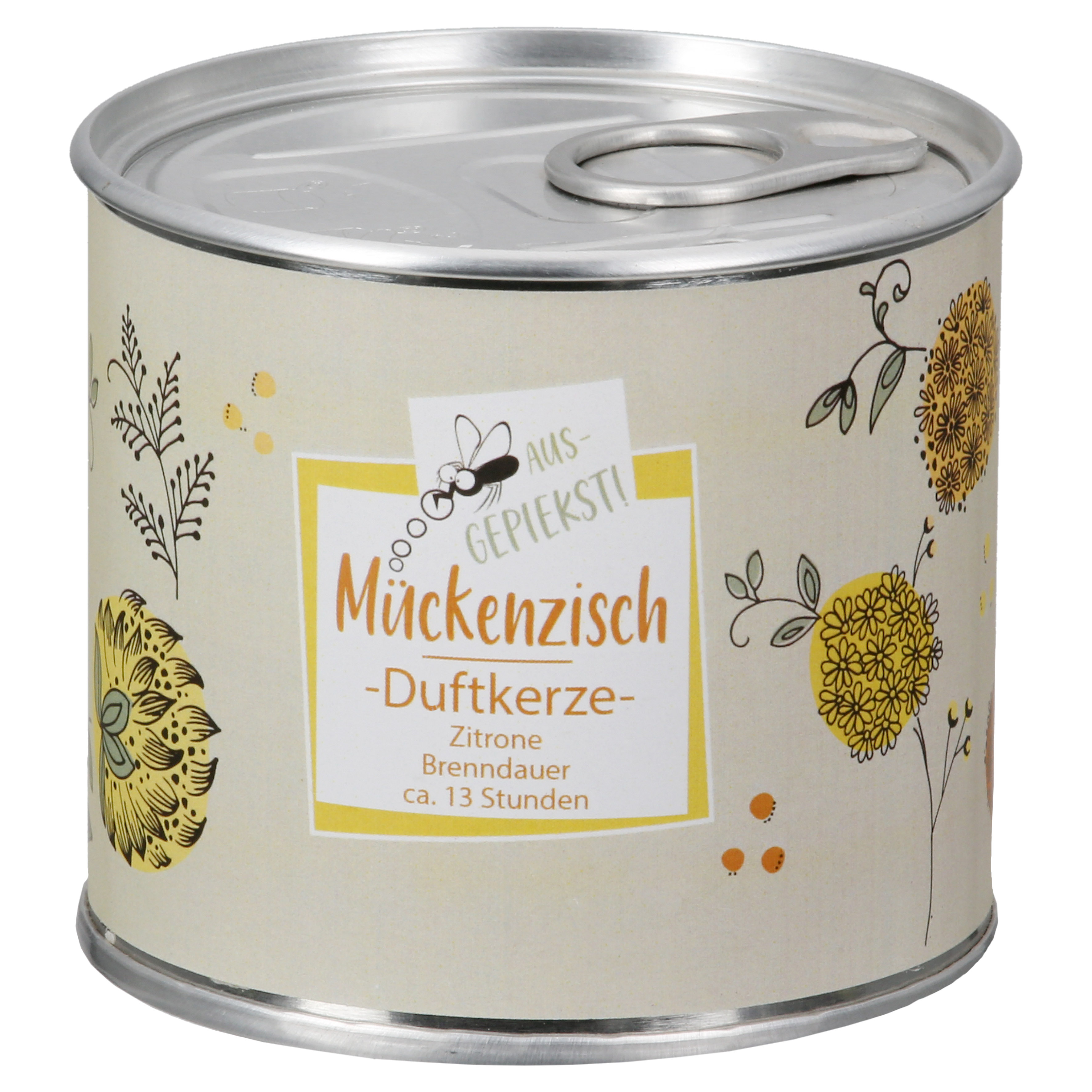 Kerzendose Bauerngarten - Anti Mücke Variante 3