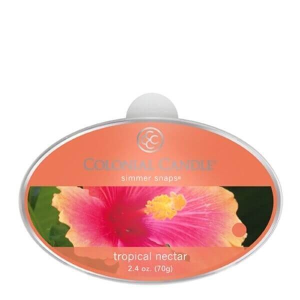 Colonial Candle Tropical Nectar Simmer Snaps 70g