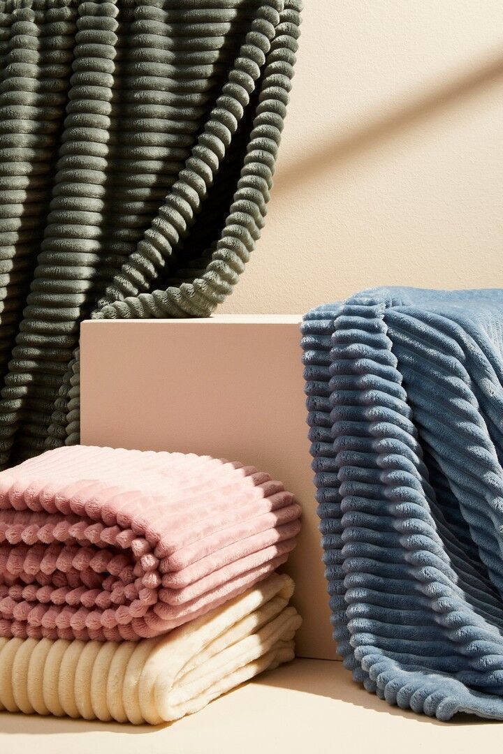 194815 Kuscheldecke Rachele grün 150x200