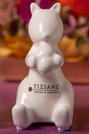 Silvino2 Eichhörnchen Silvino sitzend 7,5cm cremeweiß