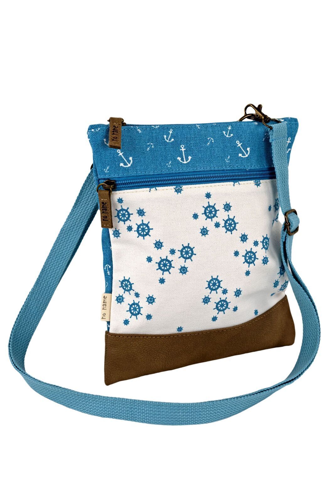 Crossbag Steuerrad & Anker türkis 246