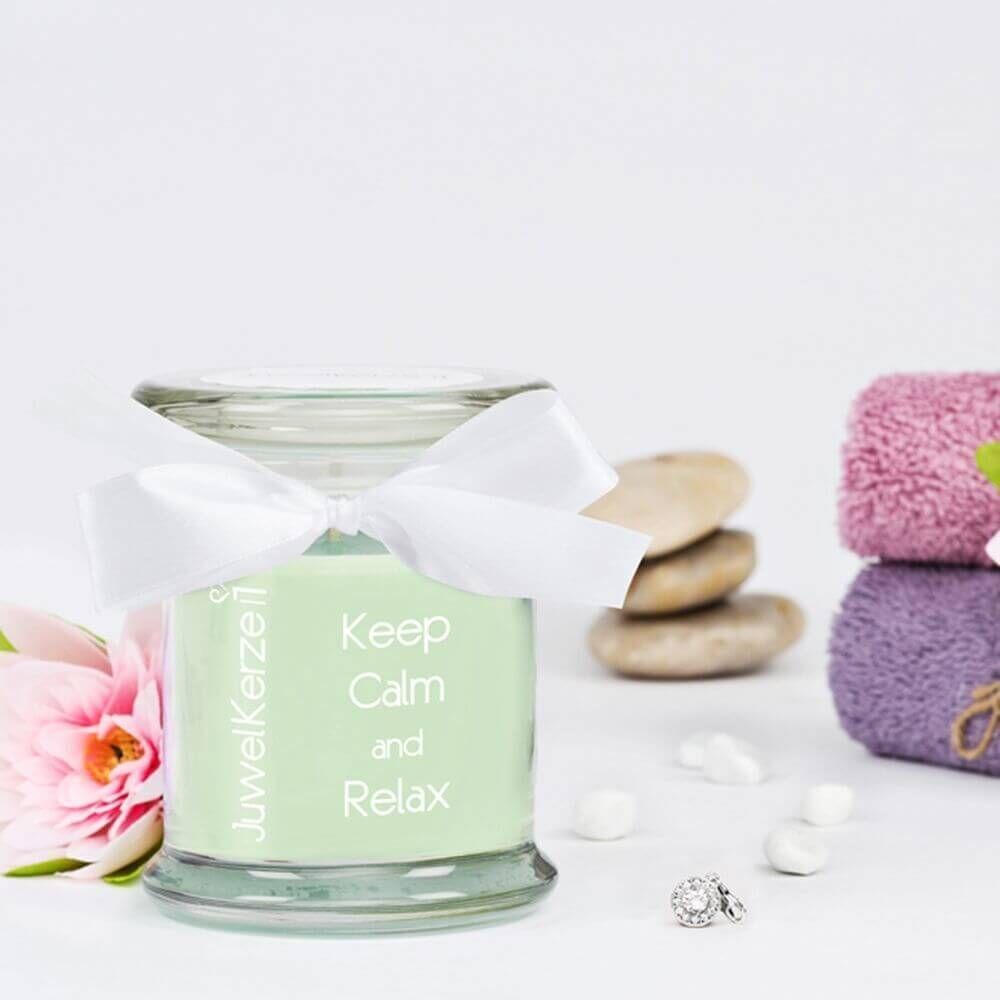 Keep-calm-relax-classic-edition-Charm-DE JuwelKerze Keep Calm & Relax (Charm Anhänger) 230g
