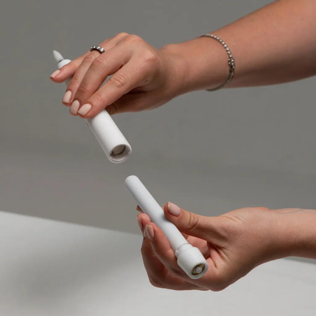 Rechargeable battery pack mit Taper Insert AA Handheld tool, weiße Röhren, Drehverschluss, pharmaähnliches Werkzeug, dualedes Werkzeug