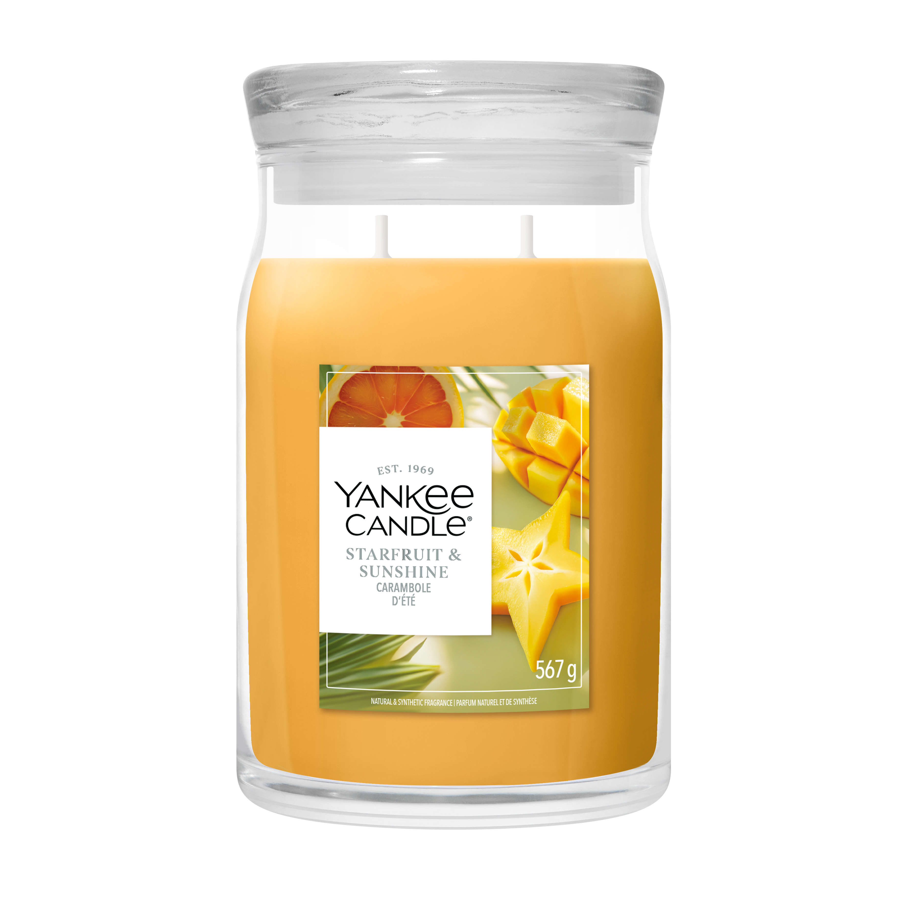 Starfruit & Sunshine Signature Large Jar 567g 2-Docht Starfruit & Sunshine Signature Large Jar 567g 2-Docht