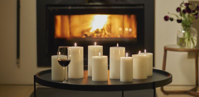 Assorted-Pillar-Candles-ivory-small Uyuni LED Stumpenkerze shoulder 7,8x15cm Ivory