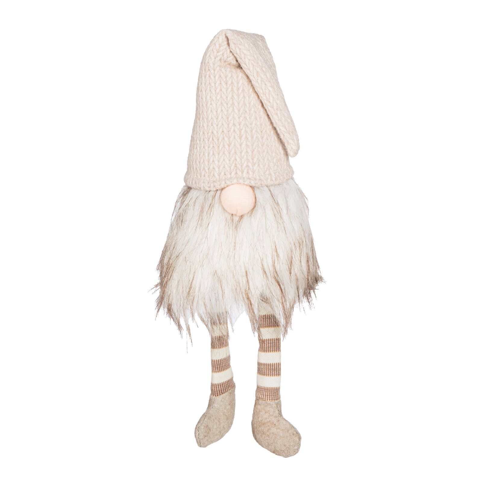 Deko Kantensitzerfigur Wichtel Ernie 27cm creme Bekleidung, Hut, Plüsch, Spielzeug