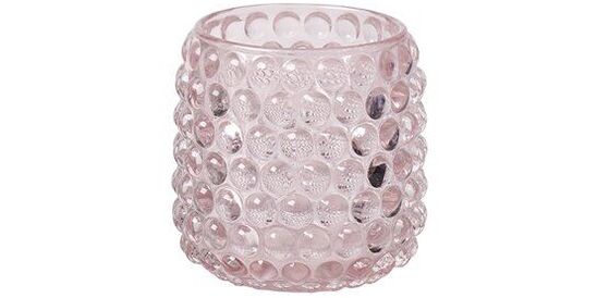 jaquard-rosa Jaquard Windlicht rosa