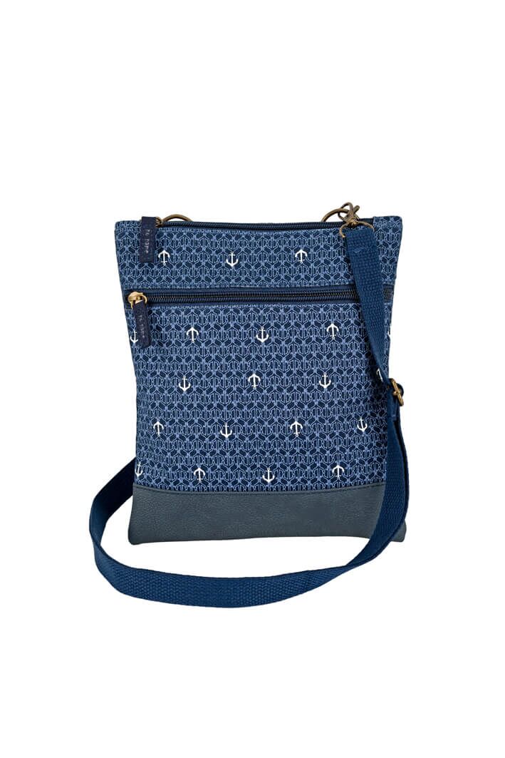 Crossbag Anchor Pat navy 218 Zubehor, Tasche, Handtasche, Geldbörse, Leinwand