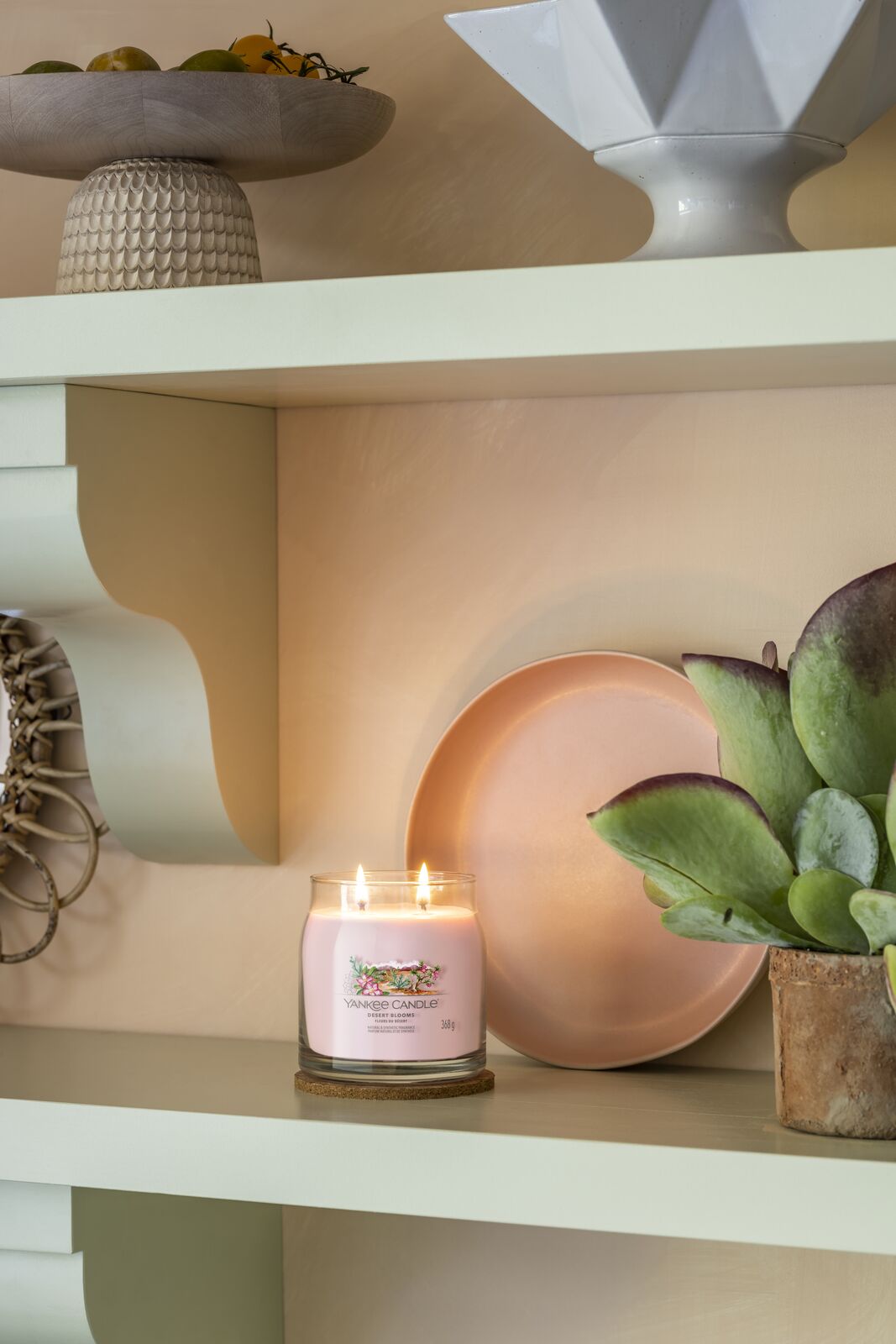 Desert Blooms Signature Medium Jar 368g 2-Docht