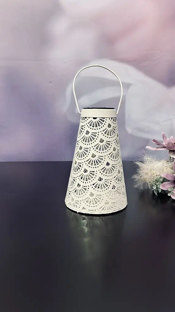 Solar Lampe Poesia LED 20,5cm creme Solar Lampe Poesia LED 20,5cm creme