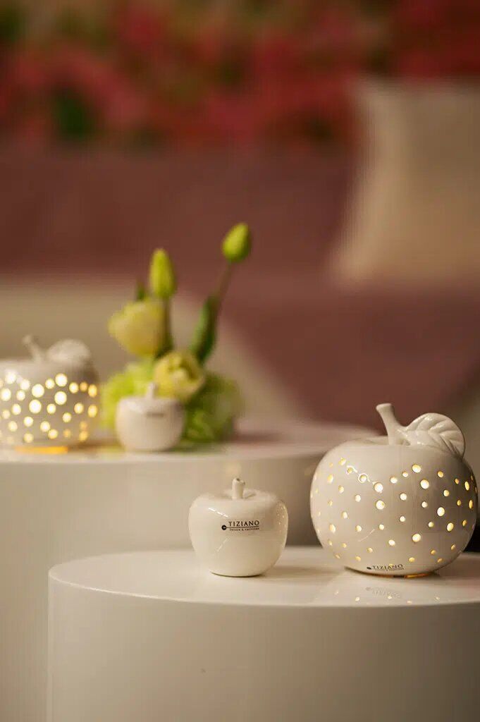 dolce-apfel-LED-weiss-creme-kollektion-hell Dekoapfel Dolce 10cm LED cremeweiß