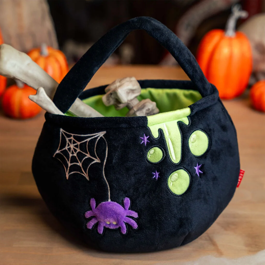 Tasche, Halloween, Spider, Korb, Filz