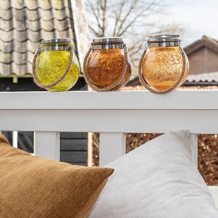 Solarlampe Viggo rosa